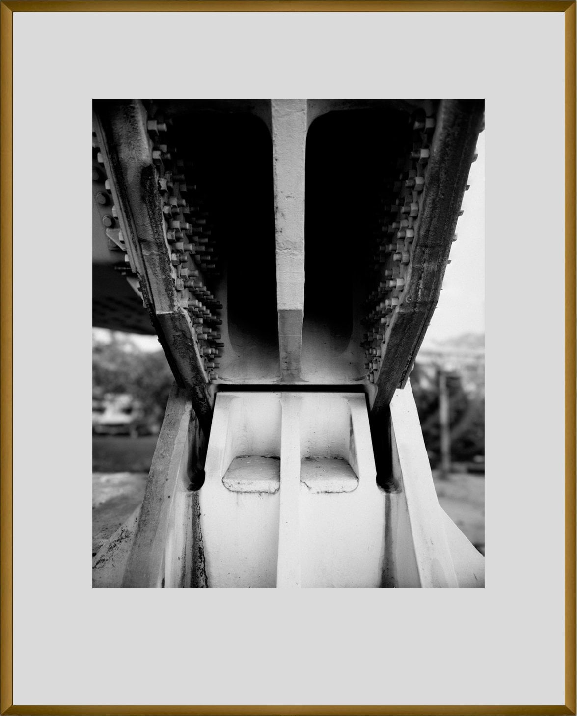 Black and white photography of the Fremont Bridge in Portland, Oregon | Available framed or unframed for home or office